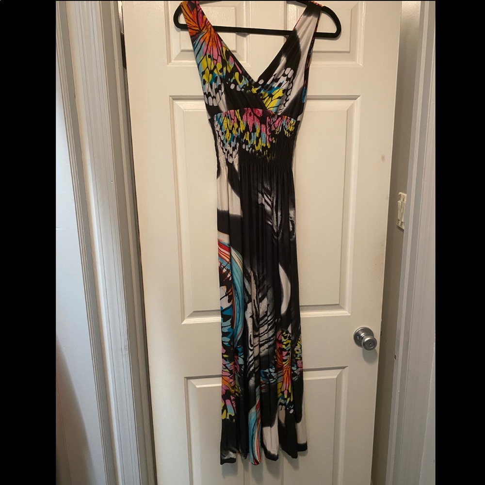 Beachy butterfly dress
